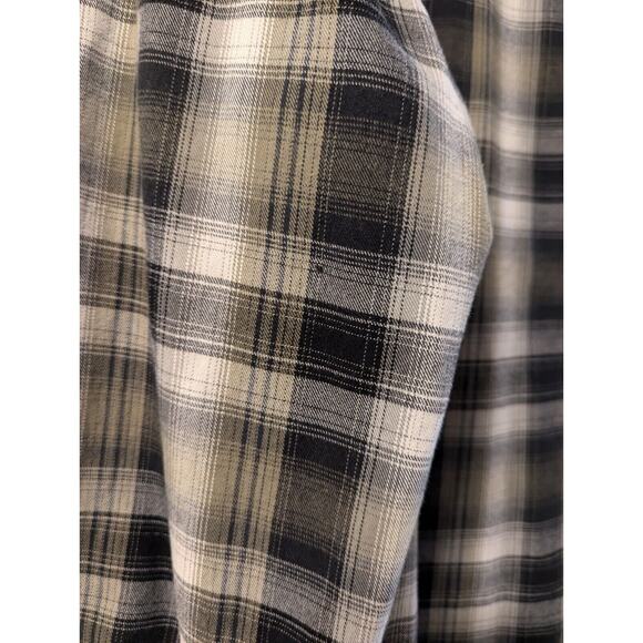 Carhartt Shirt Mens Large Gray Plaid Long Sleeve Button Front Cotton Original - Picture 6 of 6